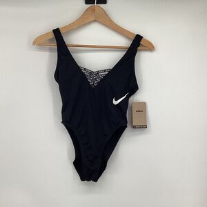NWT‎ Ladies Nike sneakerkini- Bathing Suit Black XS